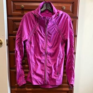 Lululemon Magenta Windbreaker jacket